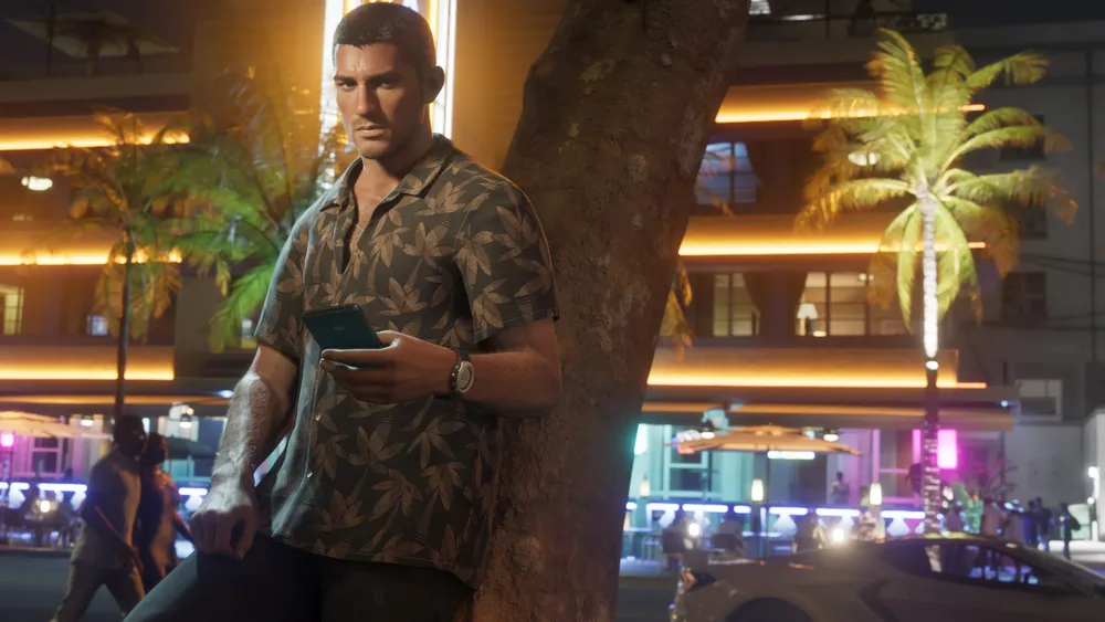 杰森（GTA 6）夜生活4K电脑壁纸