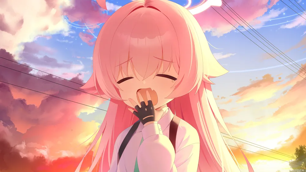 星野蓝色档案馆4K电脑壁纸