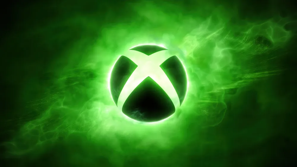 Xbox徽标绿色背景4K电脑壁纸