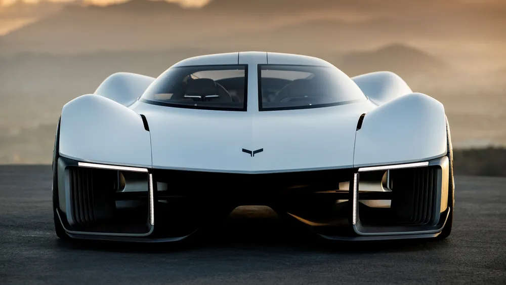 雪佛兰Corvette 2025概念车4K电脑壁纸