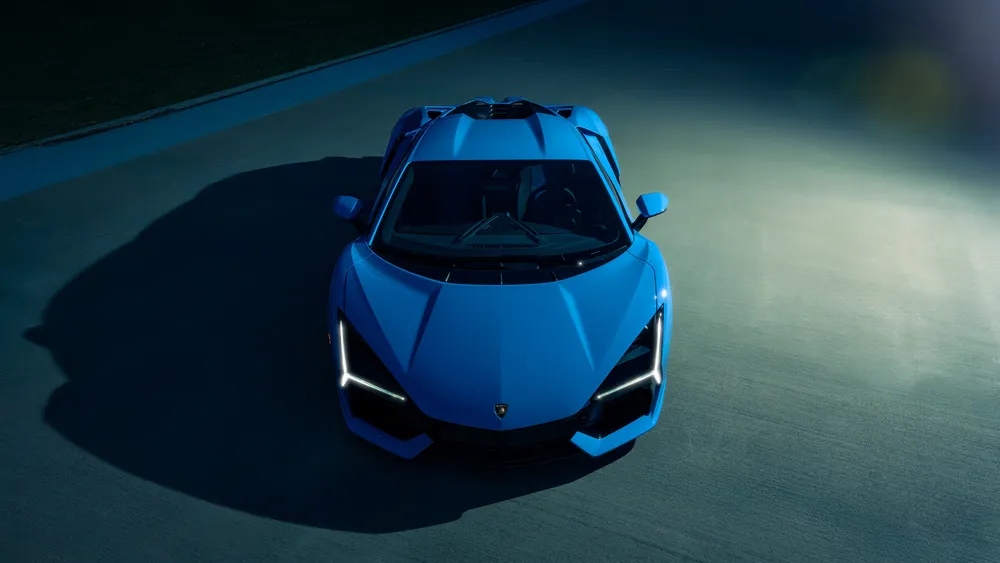 兰博基尼Revuelto Blue4K电脑壁纸
