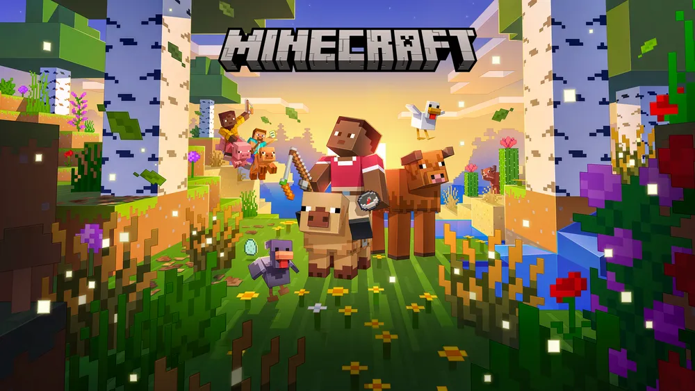 Minecraft春天到生活4K电脑壁纸