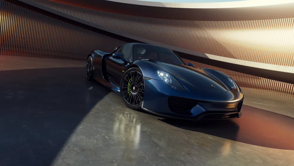 保时捷918 Spyder异国情调汽车4K电脑壁纸