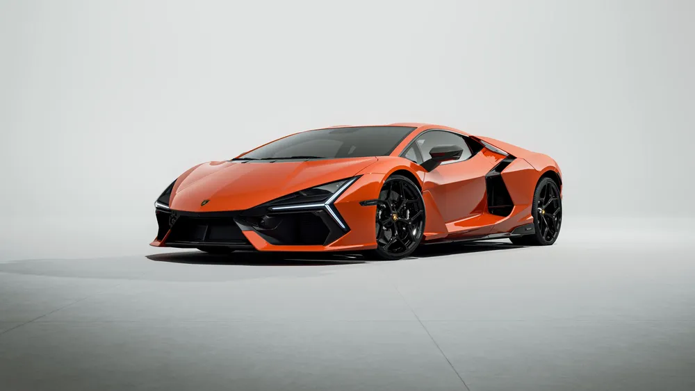 兰博基尼Revuelto Arancio Borealis4K电脑壁纸