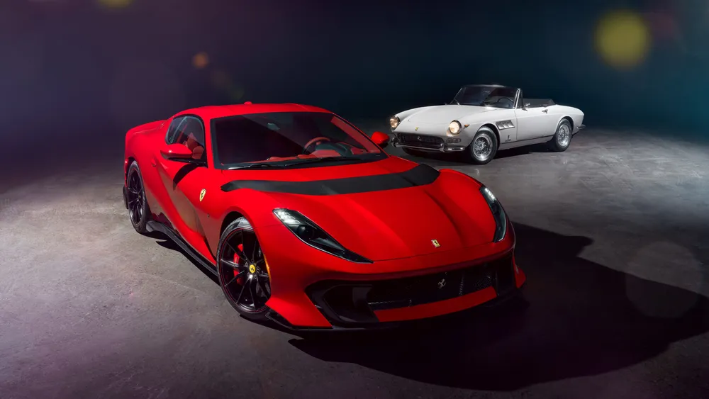 法拉利812 Competizione法拉利275 GTS4K电脑壁纸
