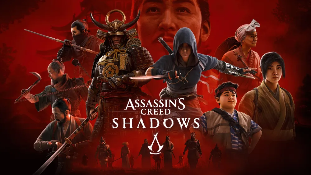 刺客's Creed Shadows游戏海报4K电脑壁纸