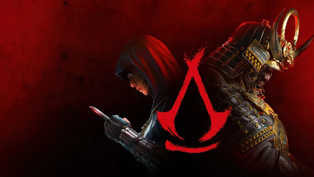 刺客's Creed Shadows红色美学4K电脑壁纸