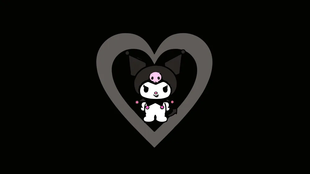 黑见黑暗美学4K电脑壁纸