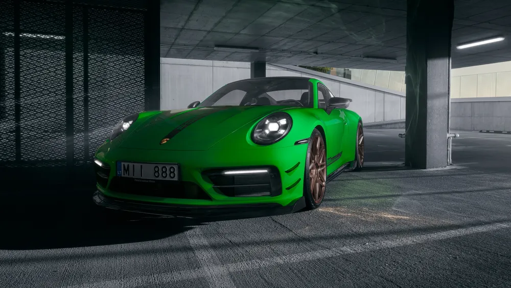 保时捷911 Carrera T豪华跑车4K电脑壁纸