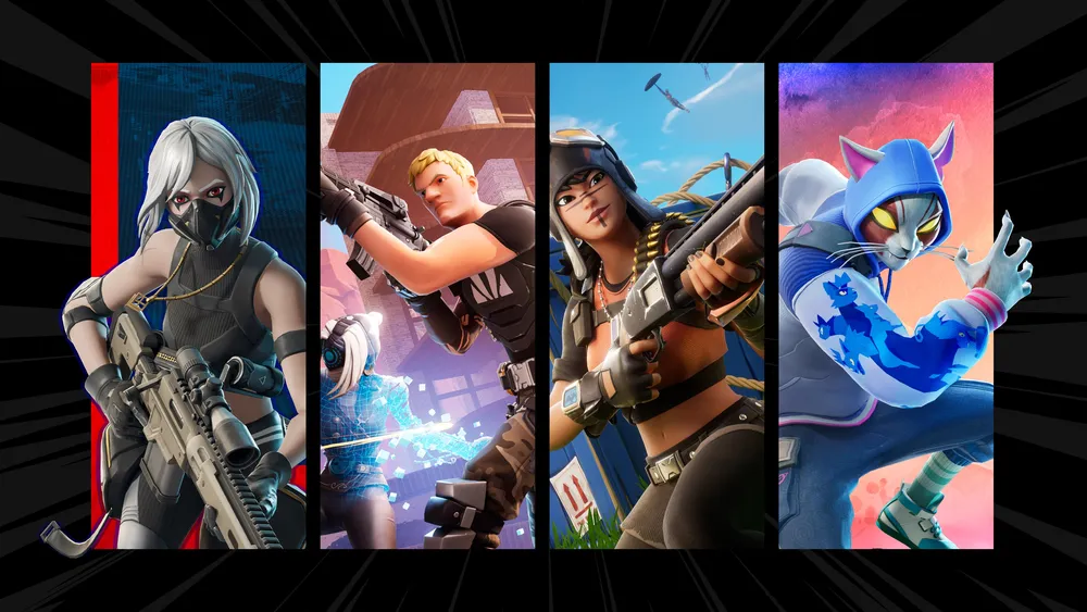 Fortnite大逃杀视频游戏4K电脑壁纸