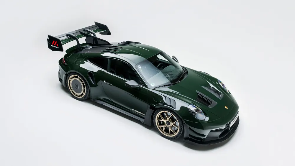 保时捷911 GT3 RS Manthey性能套件4K电脑壁纸
