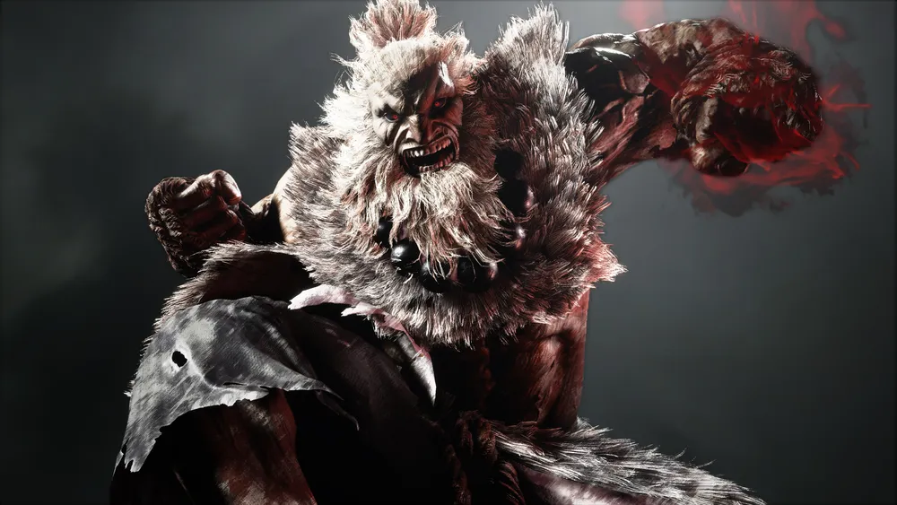 街头霸王6 Akuma4K电脑壁纸