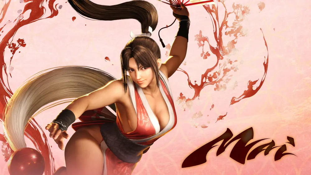 麦Shiranui街头霸王64K电脑壁纸
