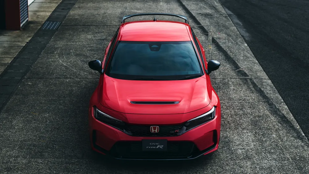 本田Civic Type R赛车黑色套装4K电脑壁纸