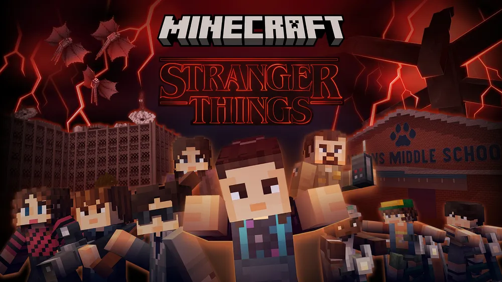 Minecraft怪奇物语4K电脑壁纸