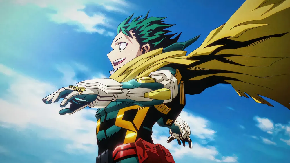 Izuku Midoriya盔甲4K电脑壁纸