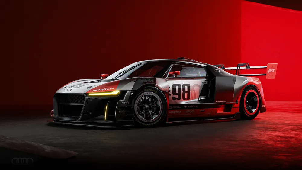 奥迪R8 LMS GT3 CGI4K电脑壁纸