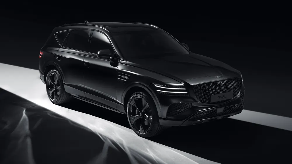 Genesis GV80全轮驱动黑色20254K电脑壁纸
