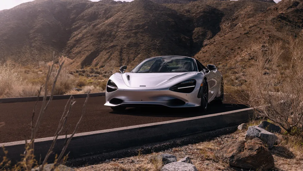 迈凯轮750S Spider Tarmac4K电脑壁纸