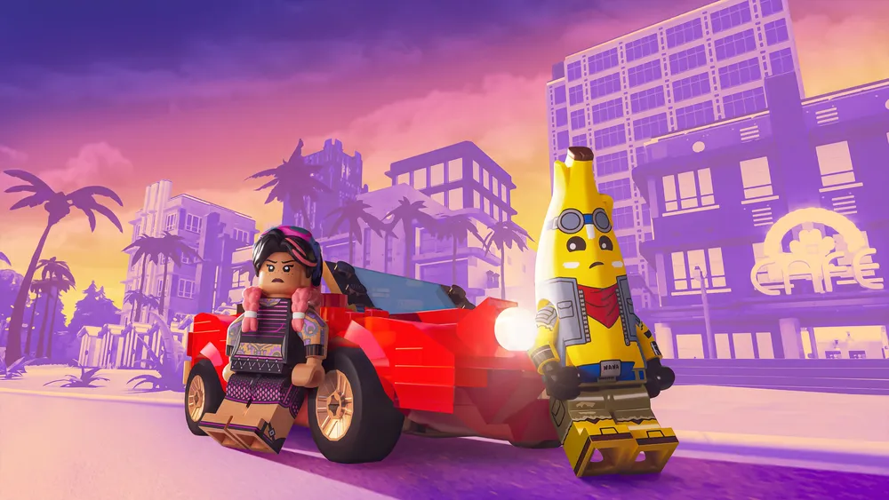 乐高Fortnite GTA 64K电脑壁纸