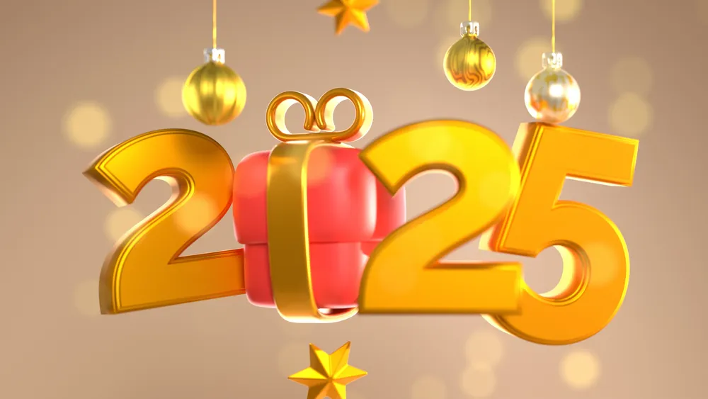 2025年新年排版4K电脑壁纸