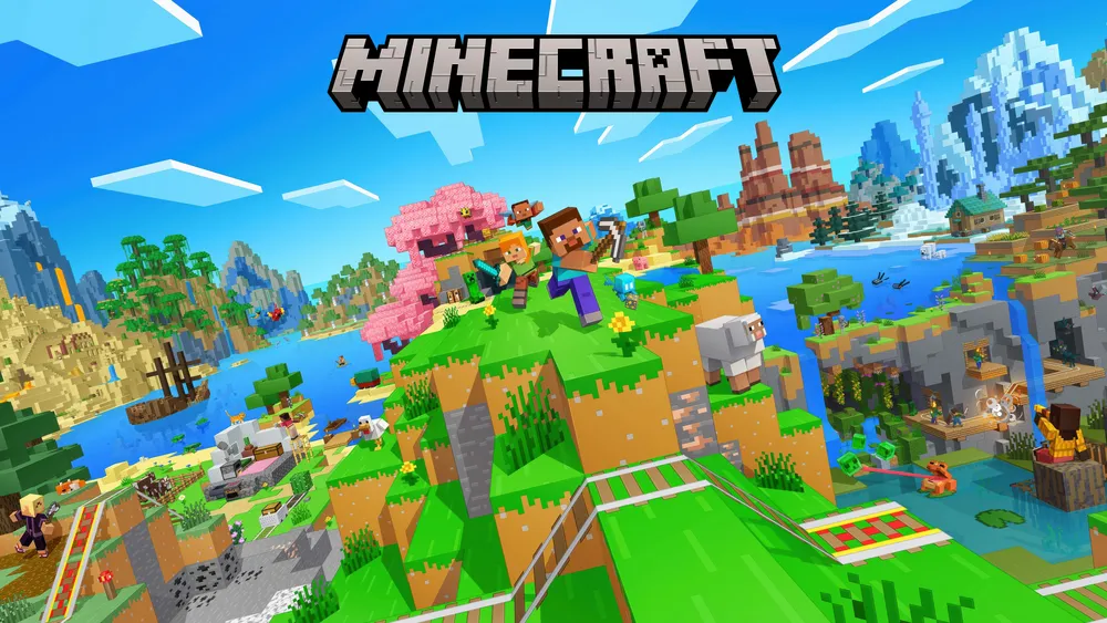 Minecraft关键艺术4K电脑壁纸