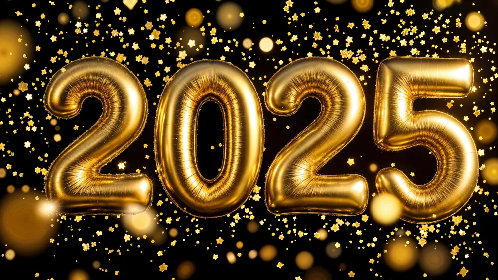 2025箔气球4K电脑壁纸