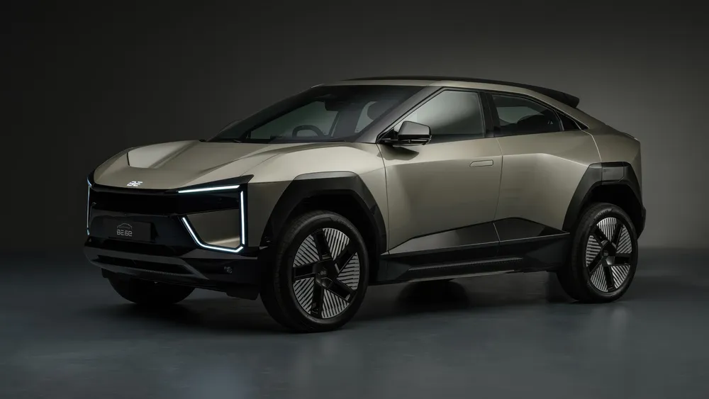 马恒达BE 6电动SUV4K电脑壁纸