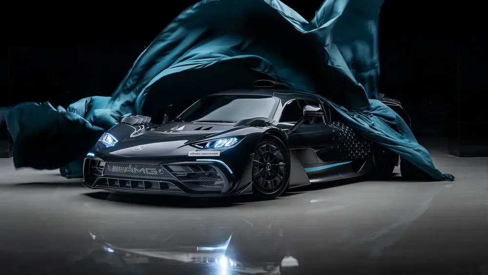 梅赛德斯AMG ONE黑暗主题4K电脑壁纸