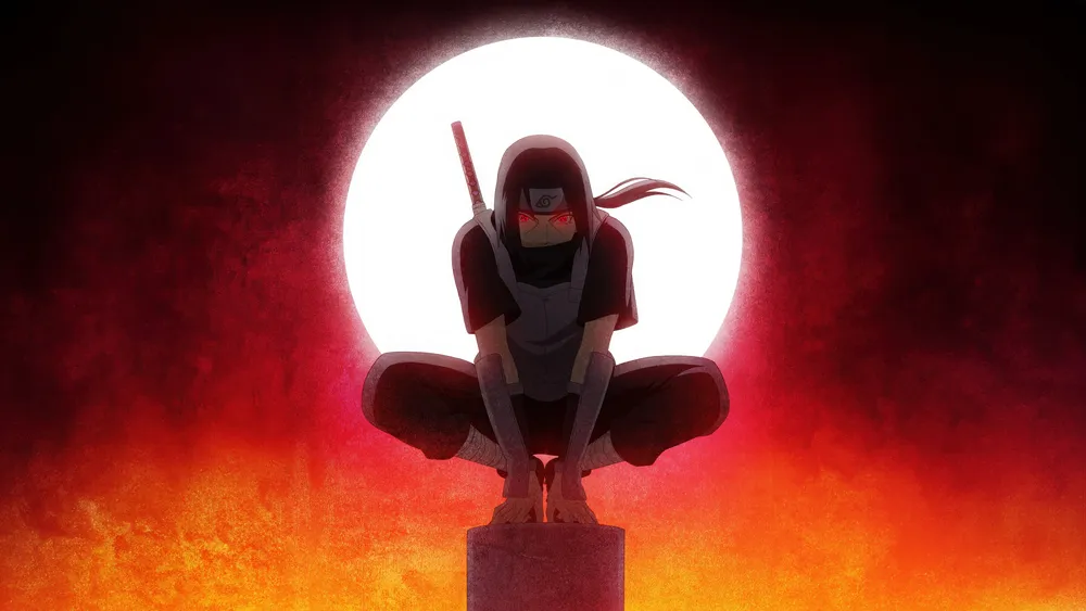 Itachi Uchiha标志性4K电脑壁纸