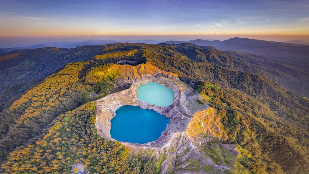 Kelimutu火山口湖