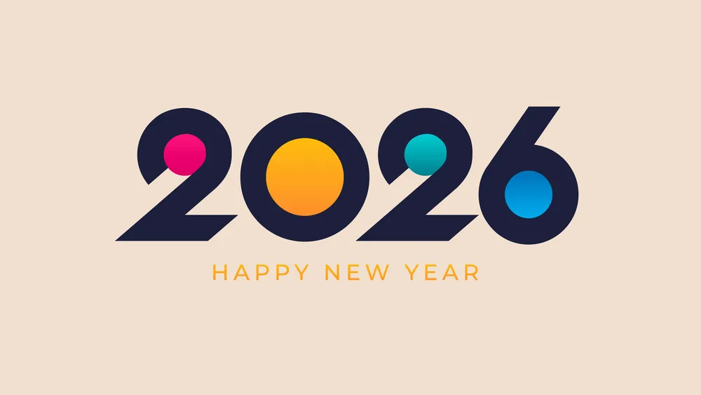 2026新年问候4K电脑壁纸