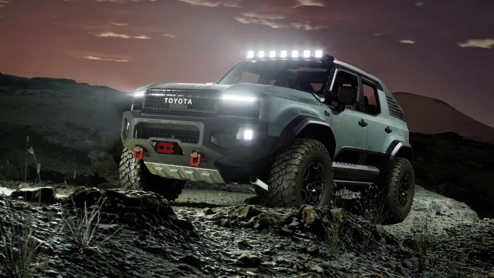丰田陆地巡洋舰ROX越野SUV4K电脑壁纸