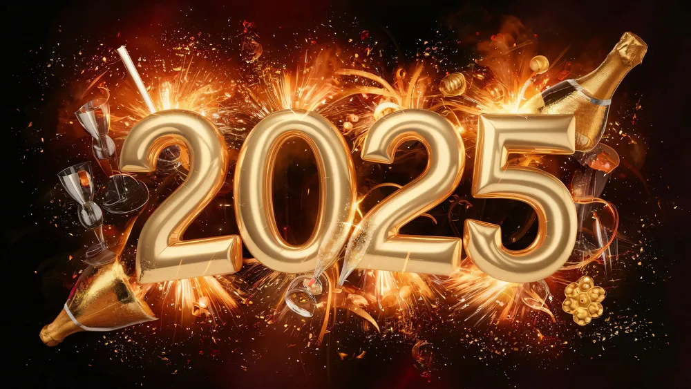 2025年新年金文4K电脑壁纸