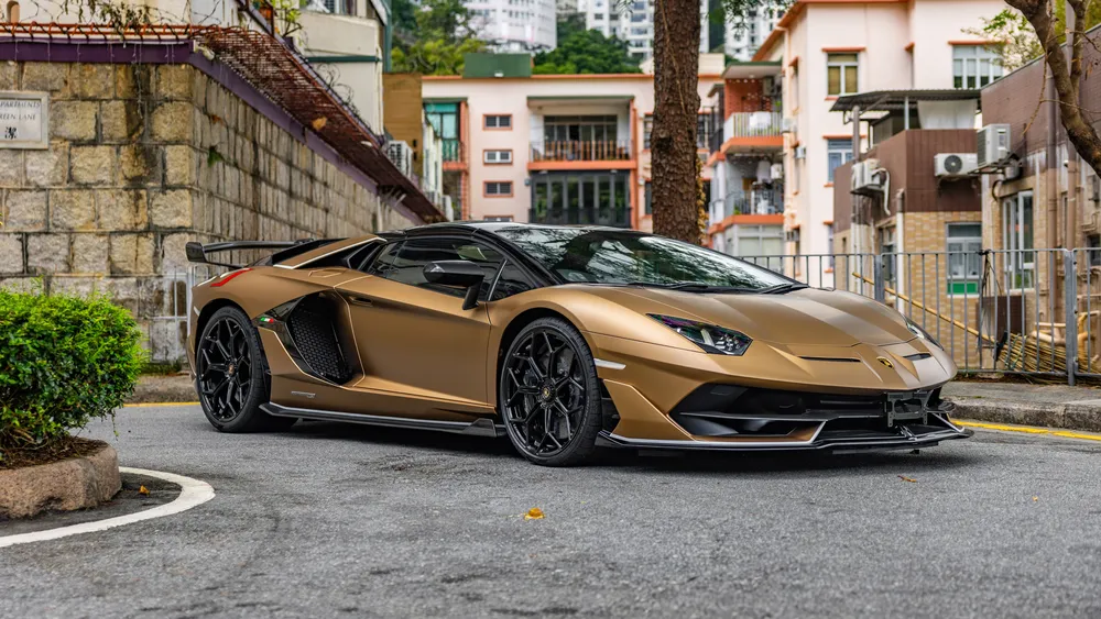 兰博基尼Aventador SVJ跑车