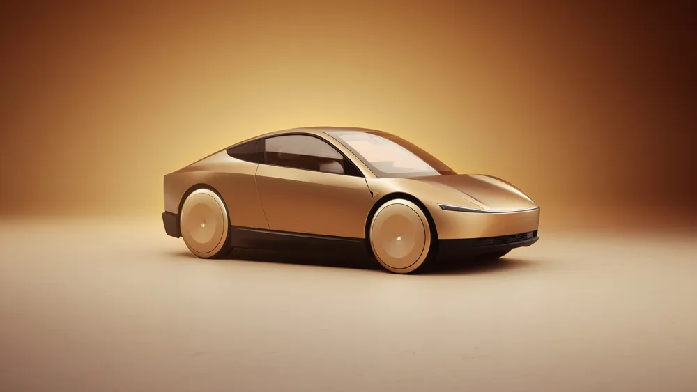特斯拉Robotaxi原型车4K电脑壁纸