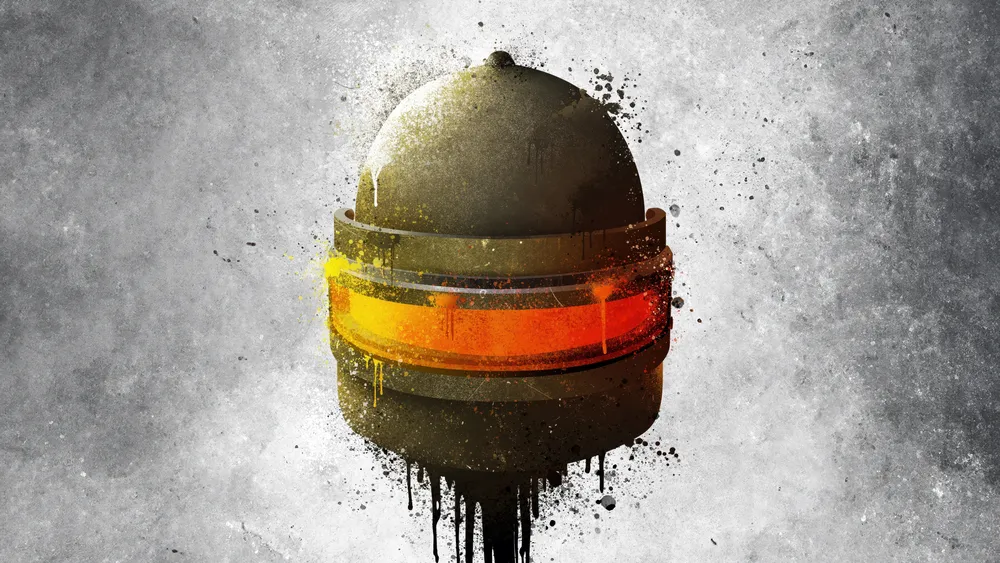 PUBG 3级头盔Drippy艺术作品