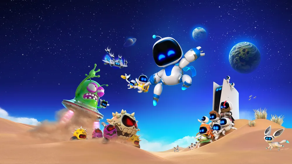 Astro Bot PlayStation 54K电脑壁纸