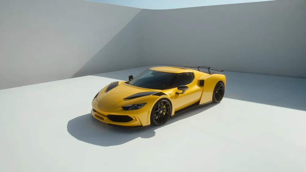 诺维特克法拉利296 GTB N-Largo4K电脑壁纸