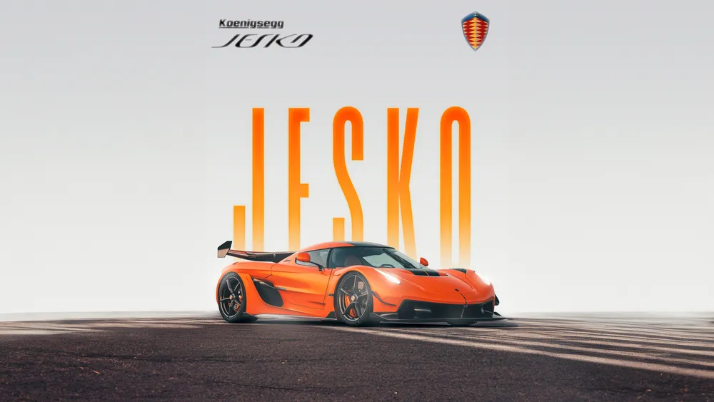 Koenigsegg Jesko海报4K电脑壁纸