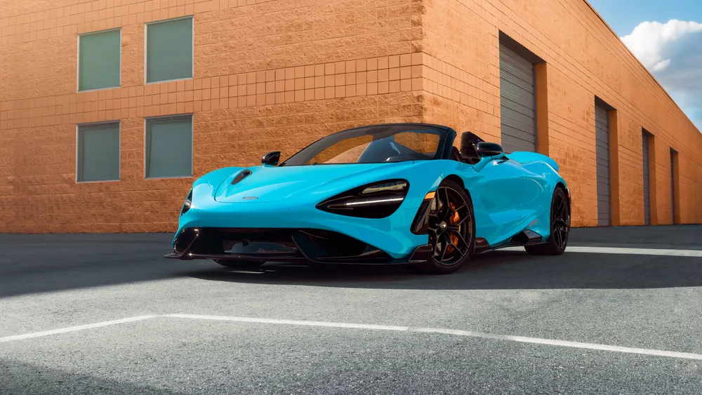迈凯轮765LT Spider超级跑车4K电脑壁纸