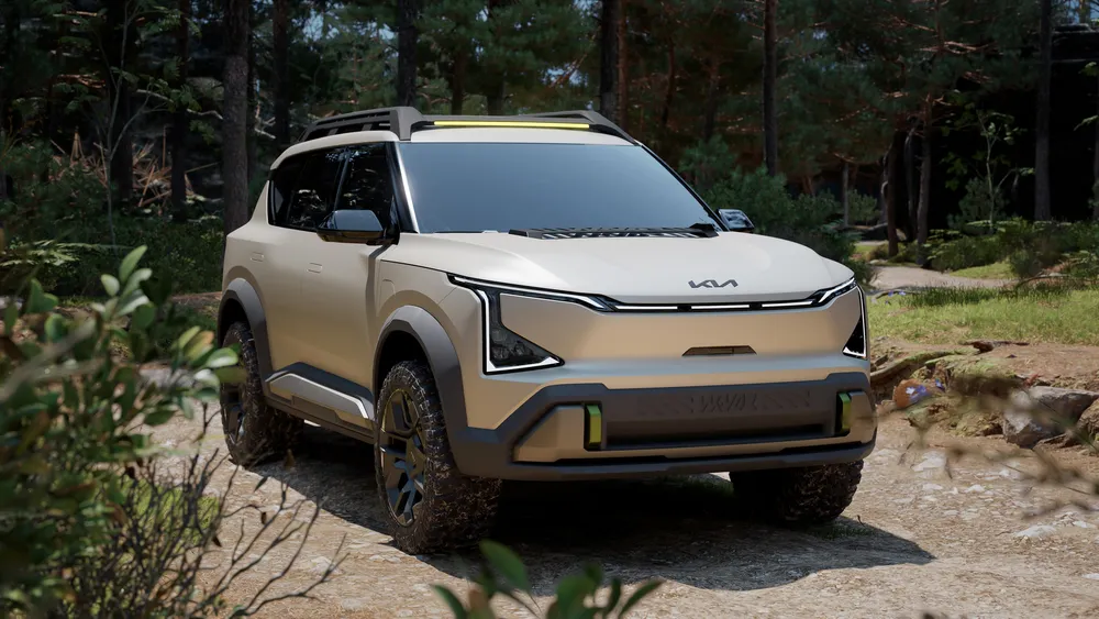 起亚EV5 WKNDR 2025概念车4K电脑壁纸