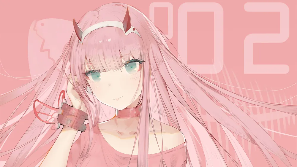 Zero Two粉红色美学