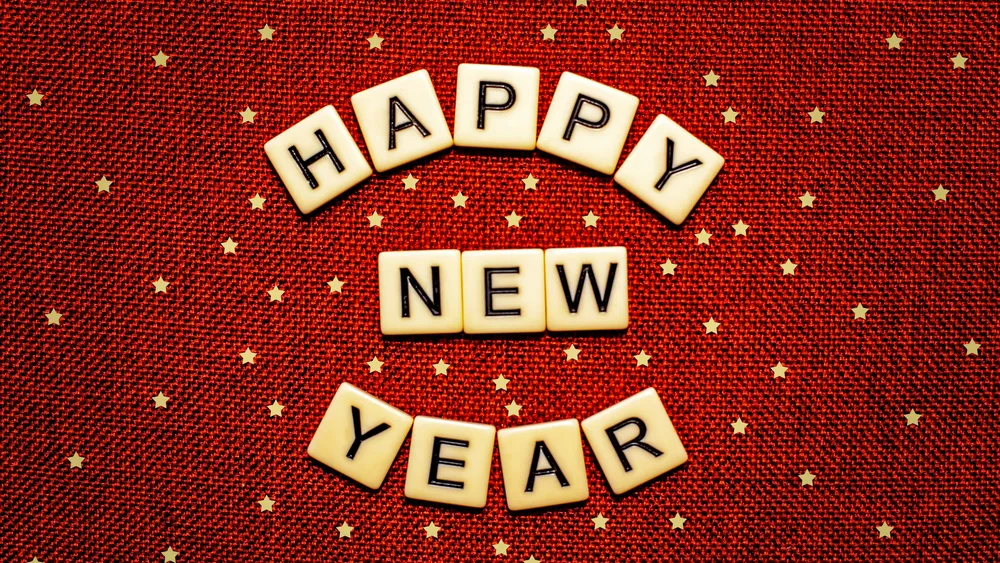 新年快乐金星4K电脑壁纸