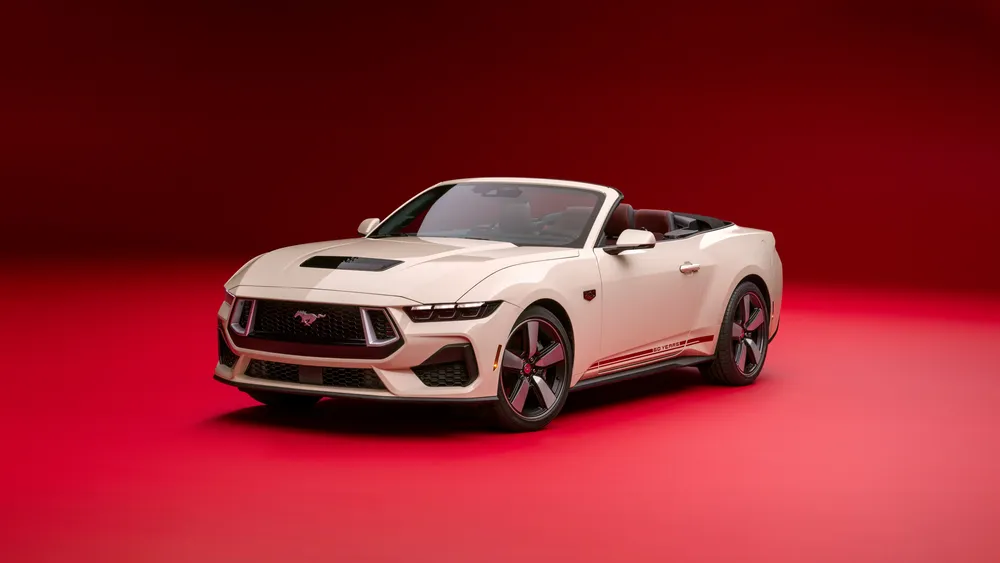 福特野马GT敞篷车2024周年纪念套餐