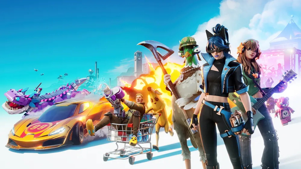 Fortnite皇家战役4K电脑壁纸