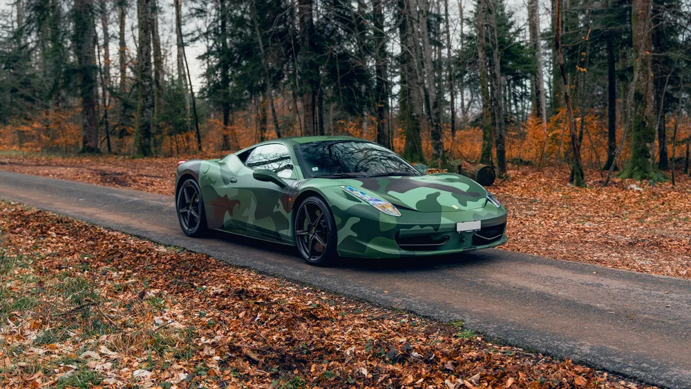 法拉利458意大利定制军队