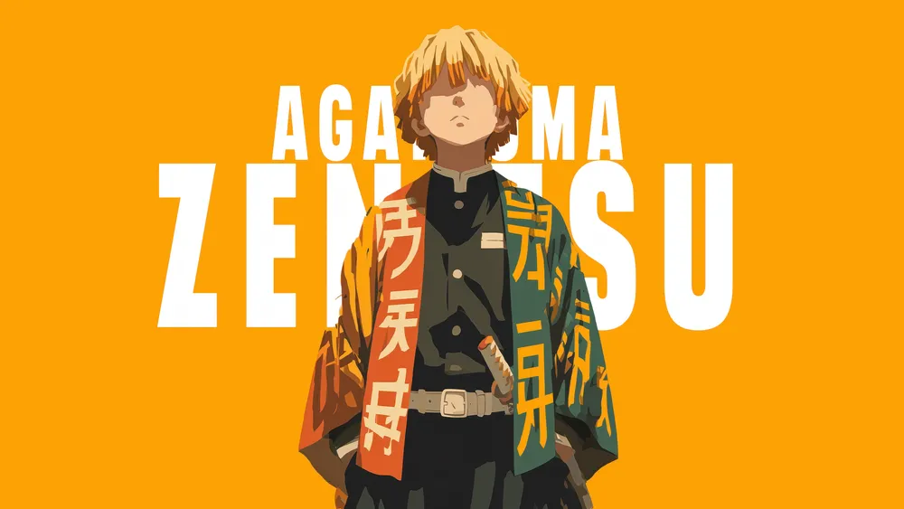 Zenitsu Agatsuma极简主义艺术