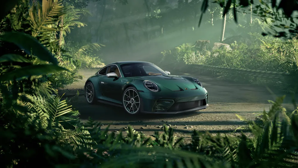 拉丁美洲保时捷911 GT3旅游标志4K电脑壁纸