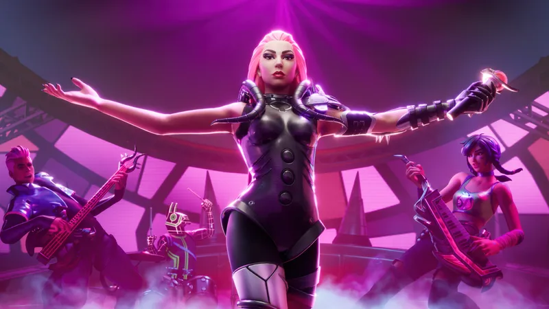 Lady Gaga Fortnite音乐节